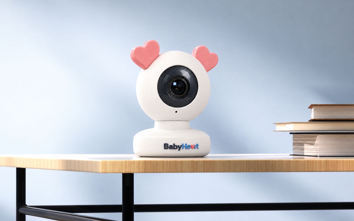 BabyHeart camera on a table